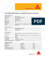 Glo Sikafiber Example Printout