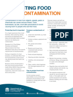 Protecting Food From Contamination