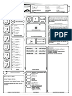 Ficha Automaticamente D&D - Humana Clériga