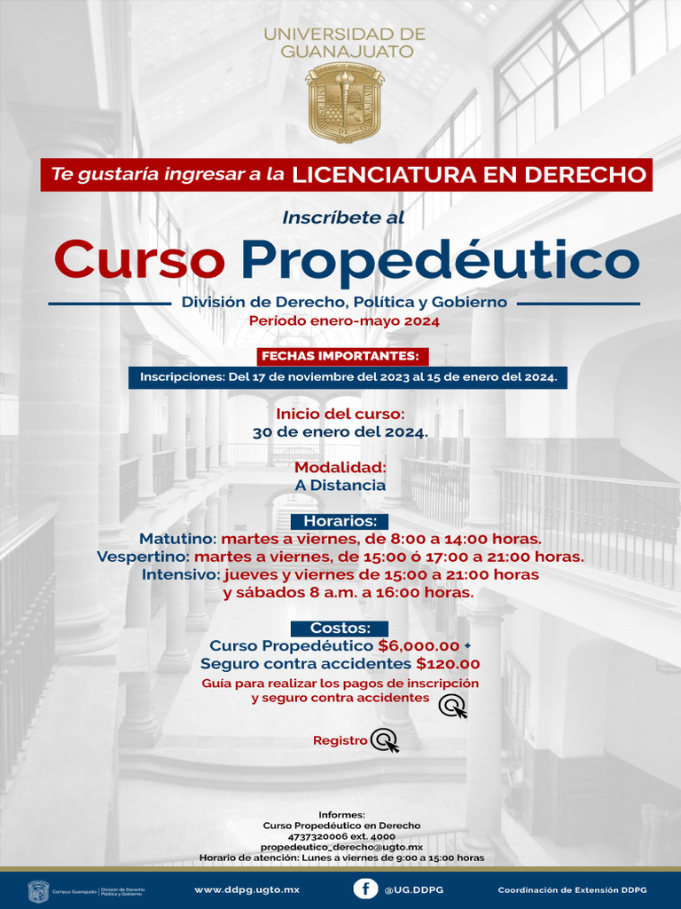 Curso Propedeutico Enero Derecho 2025 PDF