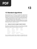 13 Standard Algorithms: 13.1 Finding The Right Element: Binary Search