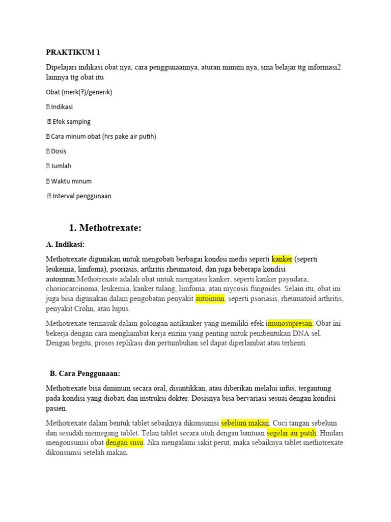 Praktikum 1 | PDF