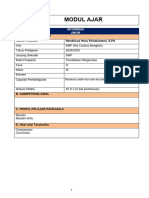 Contoh Format Modul Ajar - LITERASI