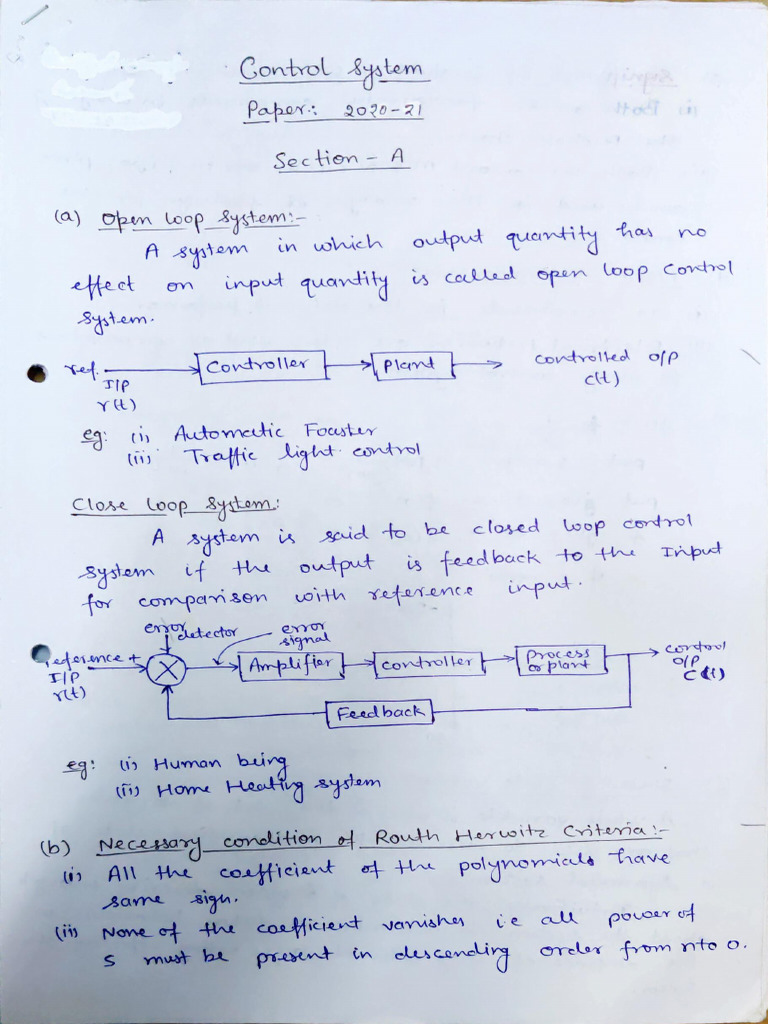 Control System | PDF