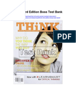 Think 3Rd Edition Boss Test Bank Full Chapter PDF