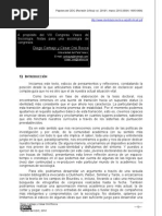 Notas Para Una Sociología de Congresos