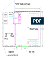 Temporary Building Site Plan - 2