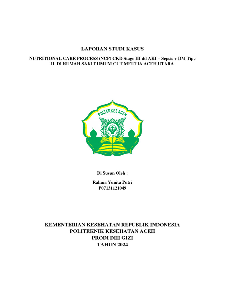 NCP CKD DM Tipe 2 | PDF