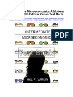 Intermediate Microeconomics A Modern Approach 9Th Edition Varian Test Bank Full Chapter PDF