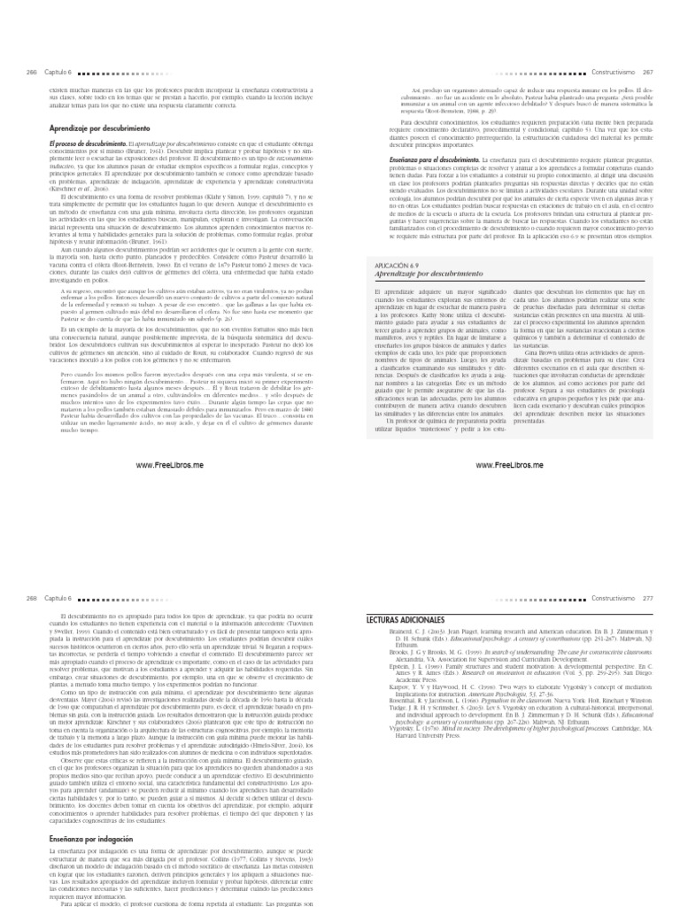 Psicología Del Aprendizaje Pdf