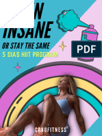 Train Insane Hiit 5 Dias Program