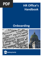 Onboarding Handbook HR