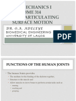 Note 5 - Joint Articulating Surface Motion