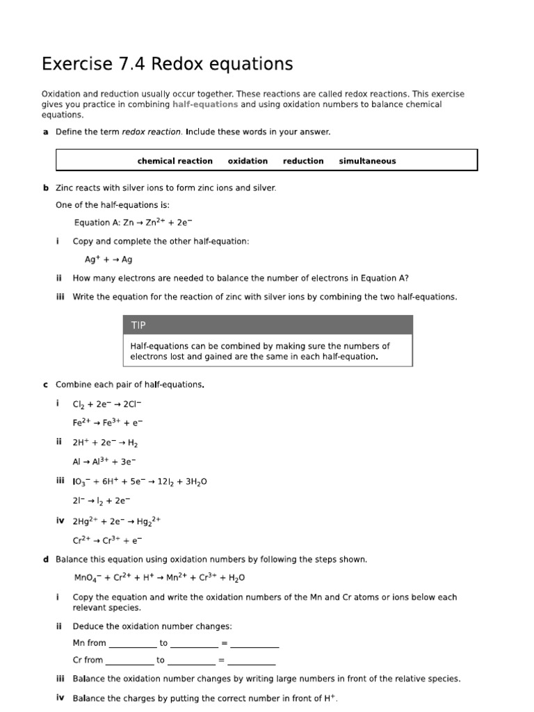 Exercise 7.4 | PDF