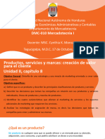 DMC-10 Mercadotecnia I - Capitulo 8 - 17 de Octubre 2023