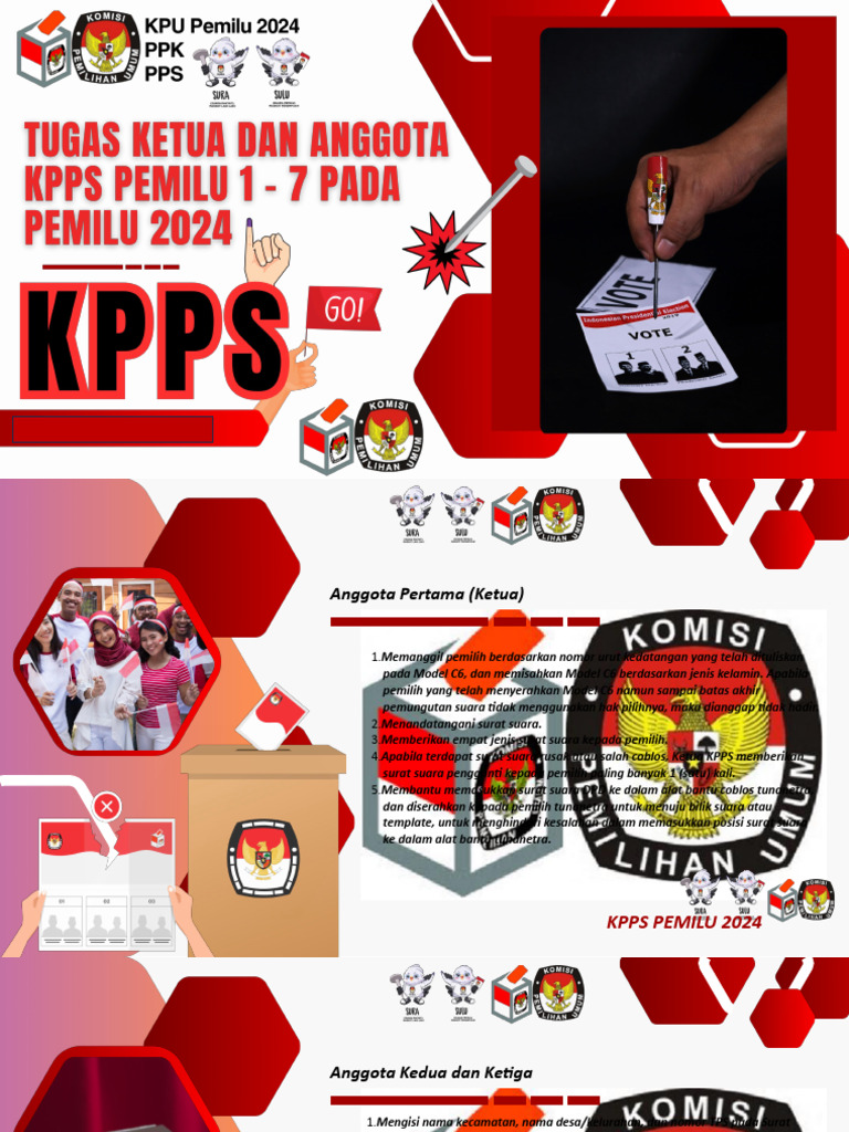 Tugas 7 Anggota KPPS Pemilu 2024 | PDF