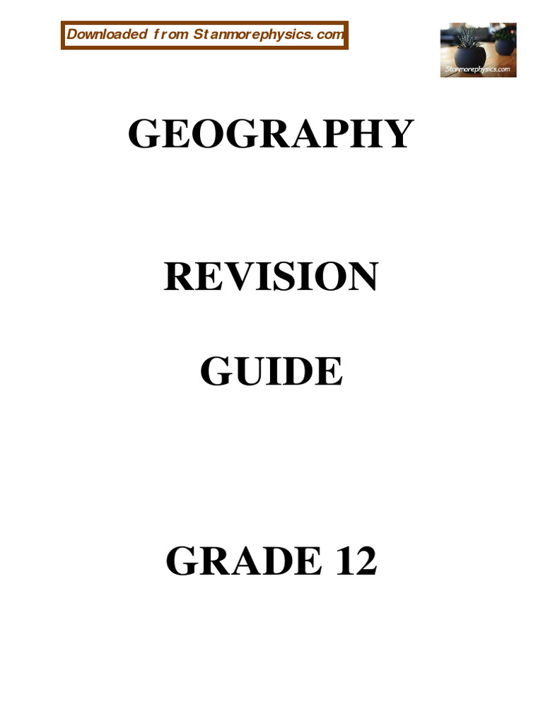 Grade 12 Revision Study Guide Download Free Pdf River Tropical