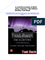 Download Traditions And Encounters A Brief Global History Volume 1 4Th Edition Bentley Test Bank full chapter pdf
