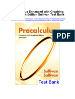 Precalculus Enhanced With Graphing Utilities 6Th Edition Sullivan Test Bank Full Chapter PDF