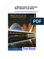 Precalculus Mathematics For Calculus 7Th Edition Stewart Test Bank Full Chapter PDF