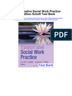 Transformative Social Work Practice 1St Edition Schott Test Bank Full Chapter PDF