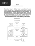 Lesson 7 - Transportation Planning