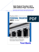 Prentice Halls Federal Taxation 2013 Individuals 26Th Edition Pope Test Bank Full Chapter PDF