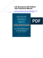International Economics 9Th Edition Krugman Solutions Manual Full Chapter PDF