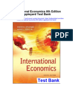 International Economics 8Th Edition Appleyard Test Bank Full Chapter PDF