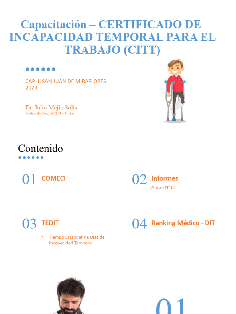 Capacitación - CITT ANEXO 4 | PDF | Medicina CLINICA | Ciencias de la Salud