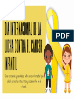 15 de Febrero DIA INTERNACIONAL DE LA LUCHA CONTRA EL CANCER INFANTIL