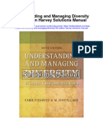 Understanding and Managing Diversity 5Th Edition Harvey Solutions Manual Full Chapter PDF