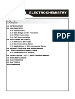 Electrochemistry