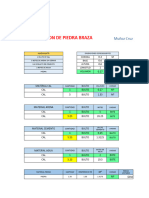 Costos de Mamposteria