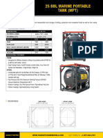 25bbl Marine Portable Tank MPT