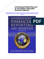 International Financial Reporting and Analysis 7Th Edition Alexander Solutions Manual Full Chapter PDF