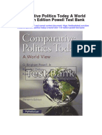 Ebook Comparative Politics Today A World View 11Th Edition Powell Test Bank Full Chapter PDF