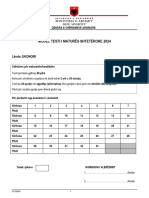 Ekonomi - Model Testi - MSH 2024