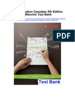 Ebook Compensation Canadian 5Th Edition Milkovich Test Bank Full Chapter PDF
