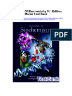 Principles of Biochemistry 5Th Edition Moran Test Bank Full Chapter PDF