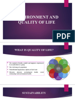 Environment and Quality of Life