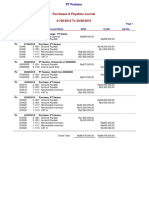 Purchases & Payables Journal - Soal A