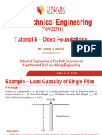 TCVG3711 - Tut 5 (Deep Foundations)