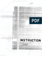 White 1550 Sewing Machine Instruction Manual