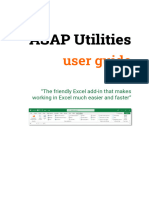 ASAP Utilities User Guide