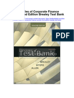 Principles of Corporate Finance Concise 2Nd Edition Brealey Test Bank Full Chapter PDF