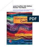 Interpersonal Conflict 10Th Edition Hocker Test Bank Full Chapter PDF