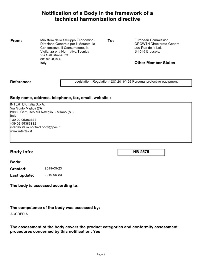 EU Regulation 2016/425 Overview | PDF | European Union | Government