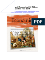 Principles of Economics 5Th Edition Mankiw Test Bank Full Chapter PDF