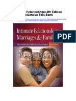 Intimate Relationships 8Th Edition Degenova Test Bank Full Chapter PDF